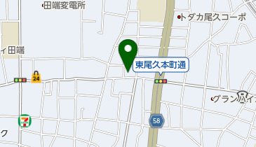 ふぢや呉服店の地図画像
