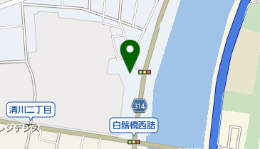 石浜神社の地図画像