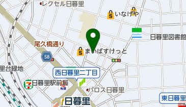 ビューティエザワの地図画像