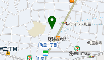 美容室オアシスの地図画像