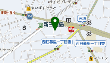 宮地美容室の地図画像