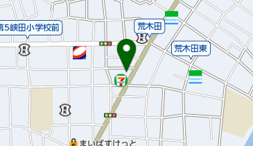 トロピランド町屋店の地図画像