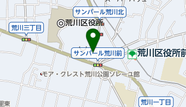 住友生命保険相互会社 千住支社 荒川支部の地図画像