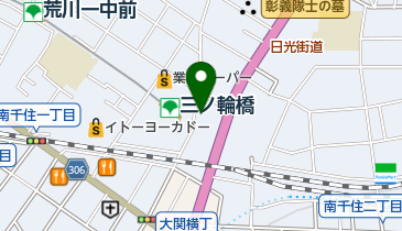 マルミヤジョイフル三ノ輪店の地図画像
