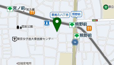 ふせ理容室の地図画像