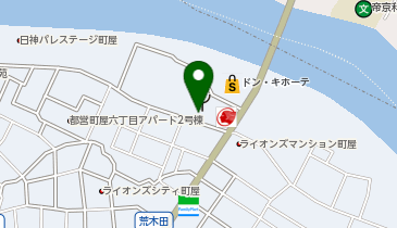 マリンカットアンドエステの地図画像
