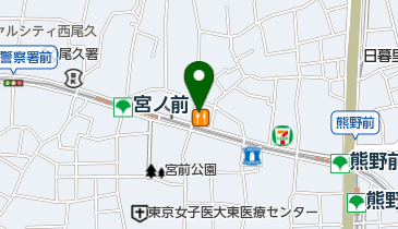 ジョナサン 東尾久店の地図画像