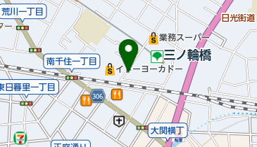 伊勢屋三ノ輪ヨーカ堂前店の地図画像