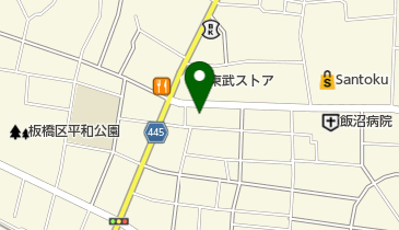 千葉金属株式会社 常盤台倉庫の地図画像