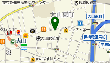 ピックアップ大山店の地図画像