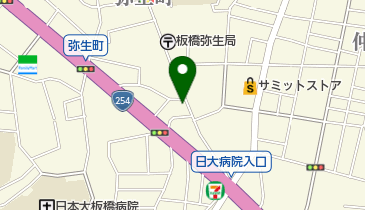 森竹商店の地図画像