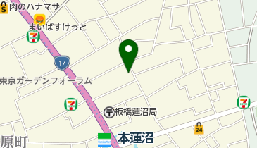 有限会社岡田商店の地図画像