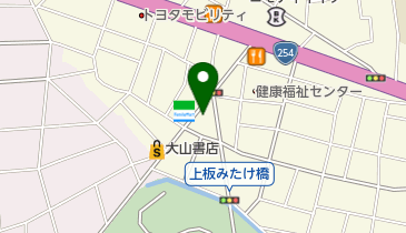 株式会社橋本ガラスの地図画像
