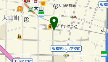 山田電器商会の地図画像