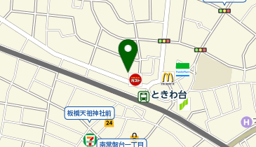 シェーン英会話 ときわ台校の地図画像