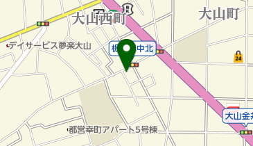 西村洋服店の地図画像