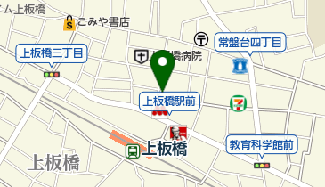 ヒダワ金物店の地図画像