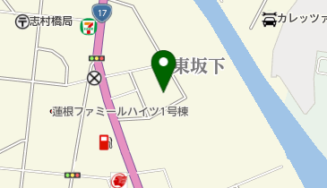 MJDふなど教会の地図画像
