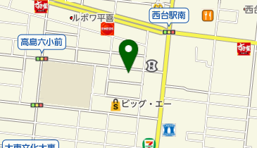 呉服や光永 高島平店の地図画像