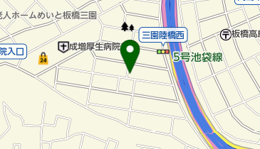 有限会社田部井商工の地図画像