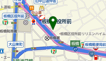 カクヤス 板橋店の地図画像