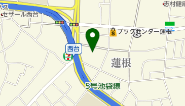 城北酸素株式会社の地図画像