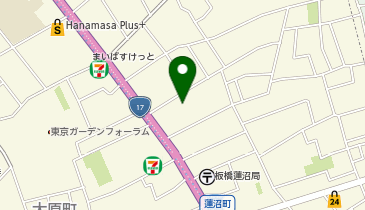 南蔵院の地図画像