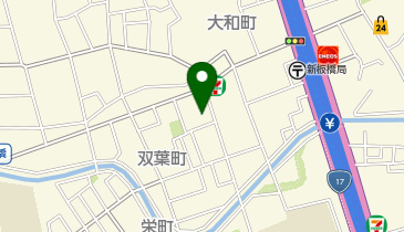 日曜寺の地図画像