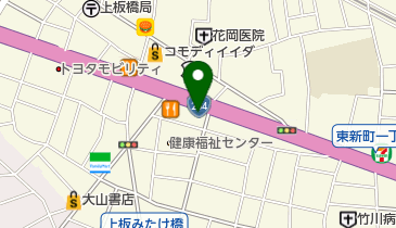 ナイトパブラッキーセブンの地図画像