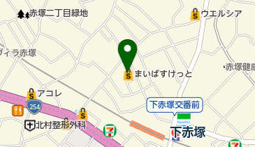 パブスナックキララの地図画像
