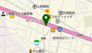 丸正スポーツの地図画像