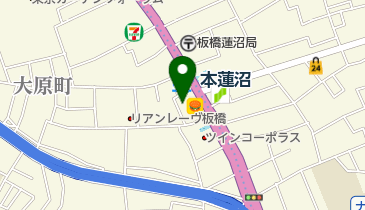泉町整骨院の地図画像