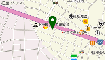 矢東タイヤ商事株式会社 板橋店の地図画像