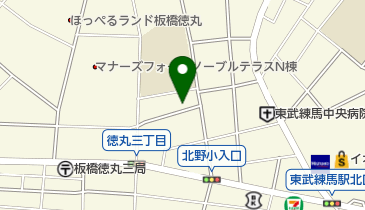 北光自動車交通株式会社板橋営業所の地図画像