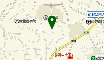石山久仙茶道教授の地図画像