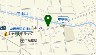山崎時計店の地図画像
