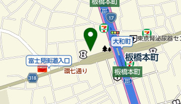 岡里工業株式会社の地図画像
