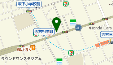 羽賀不動産の地図画像