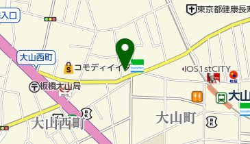 アフラックサービスショップハッピーロード大山店の地図画像