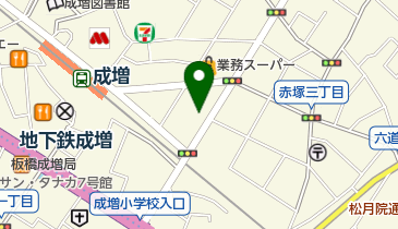 明治安田生命保険相互会社 池袋支社 成増営業所の地図画像