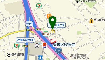 くすりセイジョー 仲宿店の地図画像