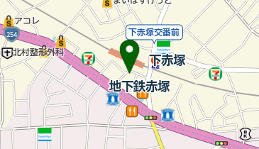 林ドラッグストアの地図画像