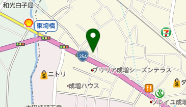 テーラー西野の地図画像