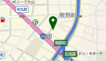 カワナの地図画像