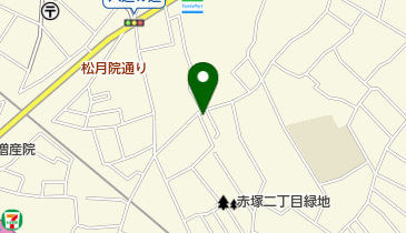 シブヤヘアーサロンの地図画像