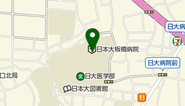 ダイガク食品株式会社日大病院食堂部の地図画像