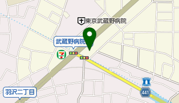 創彩おでん五鉄の地図画像