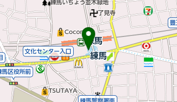 株式会社エイブル 練馬店の地図画像