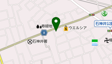 東京ガスライフバル石神井石神井店の地図画像