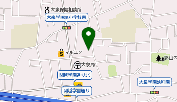 練馬区敬老館 大泉北の地図画像